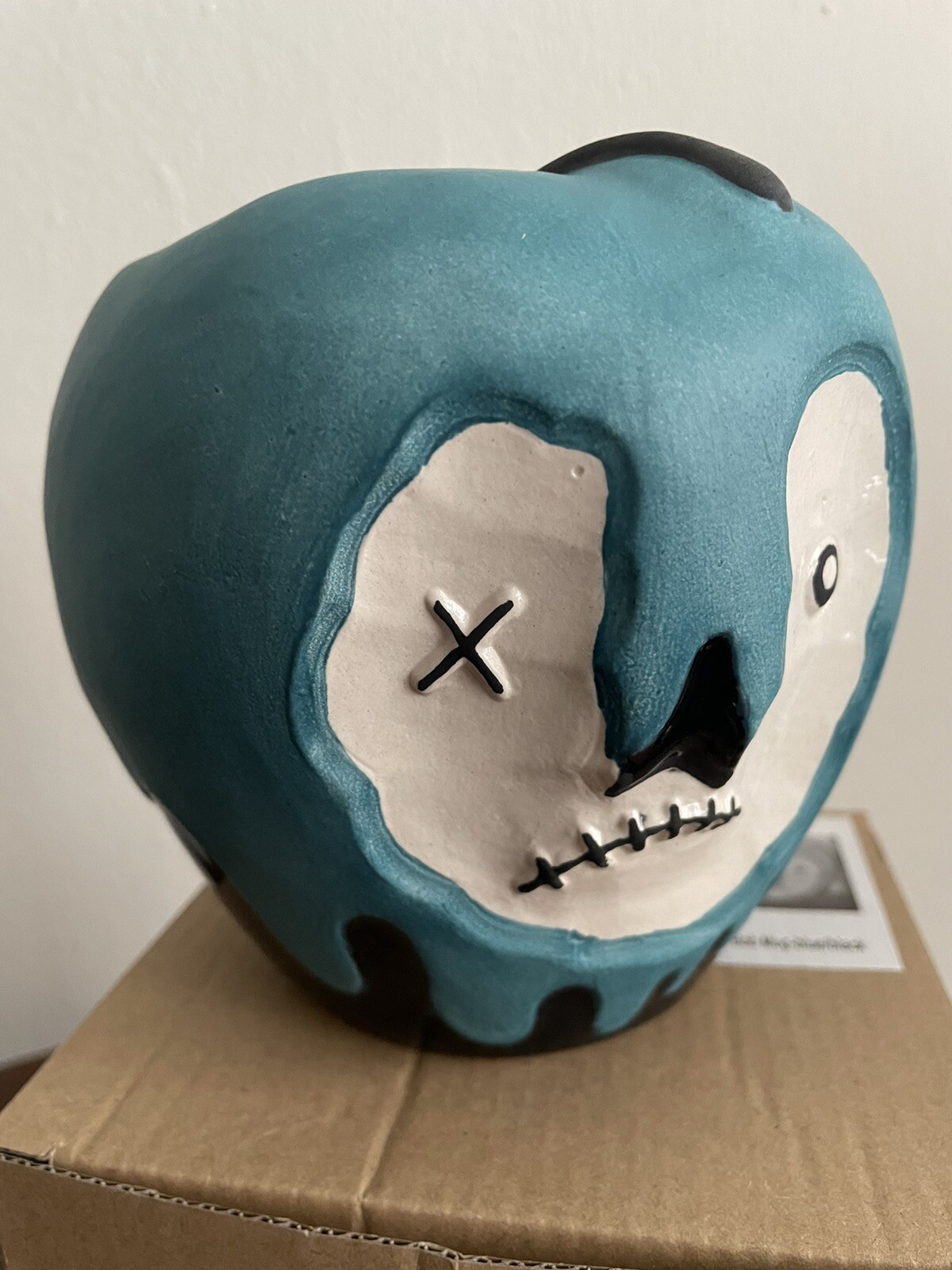 Poisoned Poison Apple Bob Blue Lost Temple Traders Tiki Bob Mug