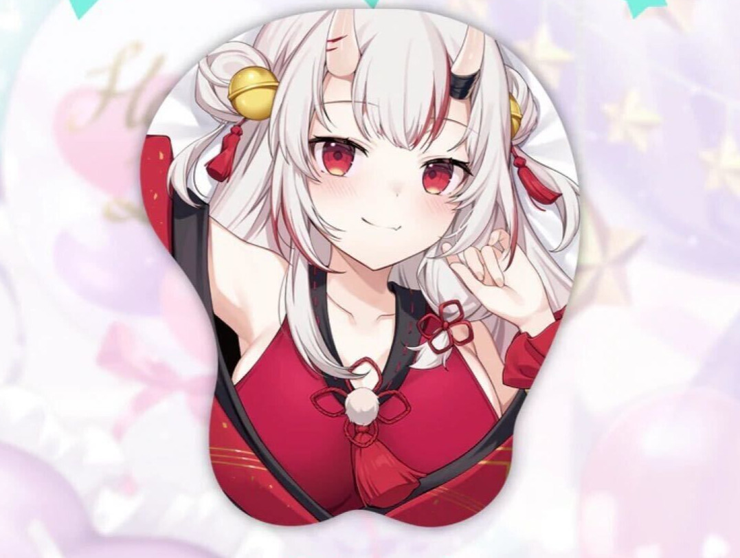 Hololive Nakiri Ayame mouse pad 2021 H260 x W220mm Japanese genuine New Ikomochi