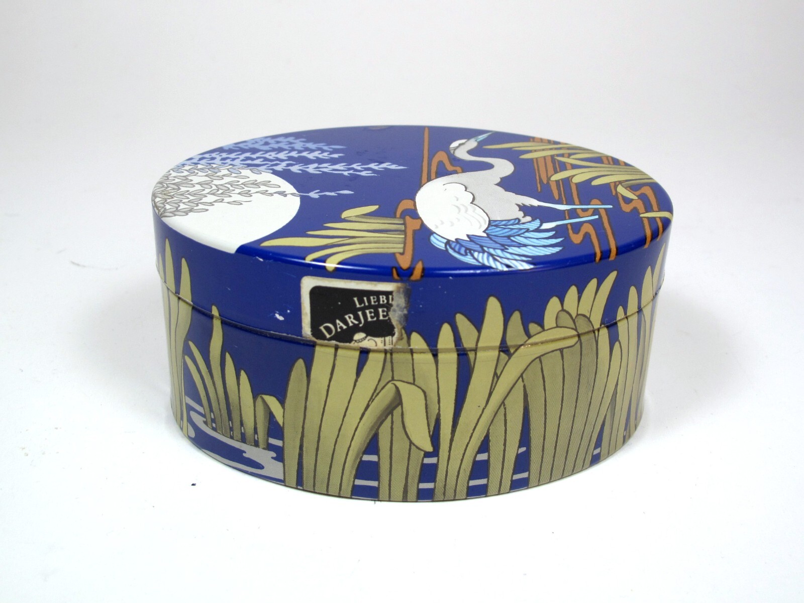 tschibo tea tin metal tin box 1970s storage tin tin vintage tschibo tea tin metal tin box 1970s storage tin tin vintage
