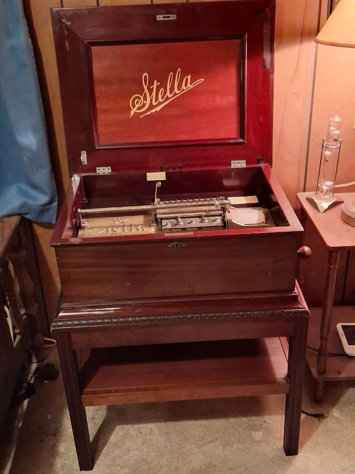 Antique STELLA music Box SWISS Antique STELLA music Box SWISS