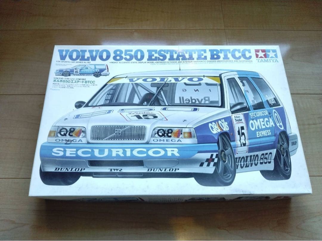 Volvo 850 Estate Btcc Racing Car 1/24 Model Kit Tamiya Volvo 850 Estate Btcc Racing Car 1/24 Model Kit Tamiya