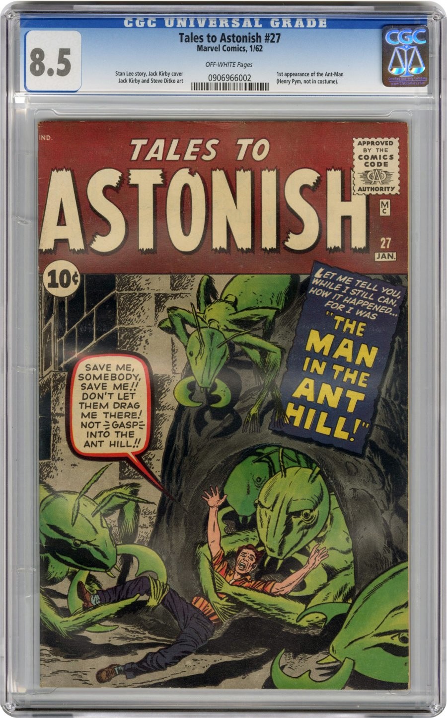 Marvel - TALES TO ASTONISH (1959-68) #27 - Grade 8.5 - Comic Book Marvel - TALES TO ASTONISH (1959-68) #27 - Grade 8.5 - Comic Book