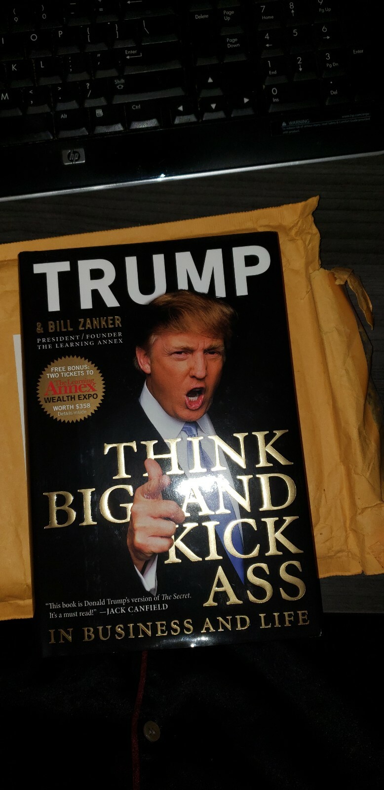 Authentic President Trump Book. My former client. Authentic President Trump Book. My former client.