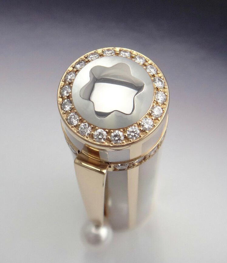 MONTBLANC Greta Garbo Limited Edition 100 Fountain Pen 18K Gold M Nib MONTBLANC Greta Garbo Limited Edition 100 Fountain Pen 18K Gold M Nib