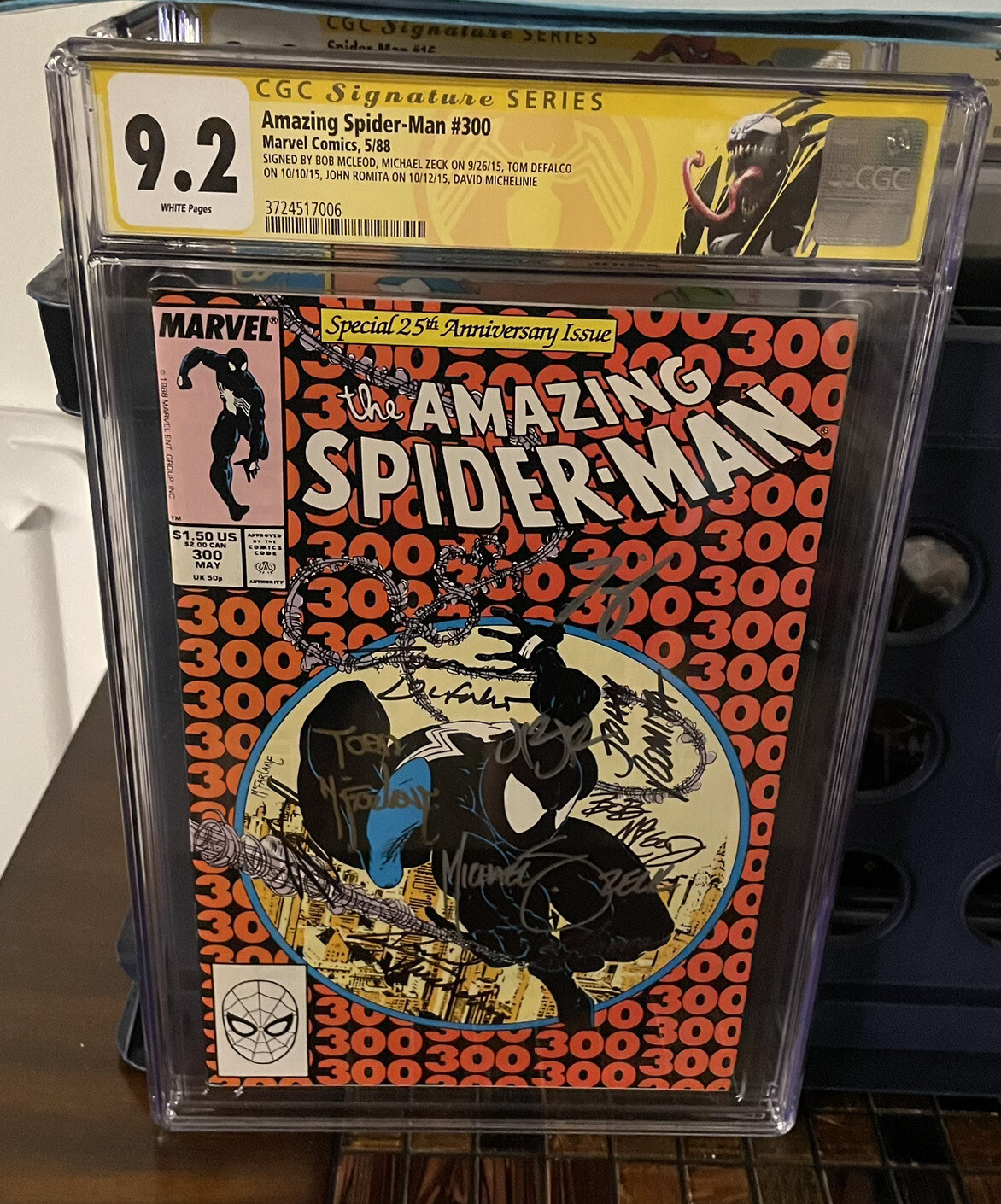 AMAZING SPIDER-MAN#300 CGC9.2  10 Sig’s John Romita Sr KEYHoly Grail RARE.🔥🔥🔥