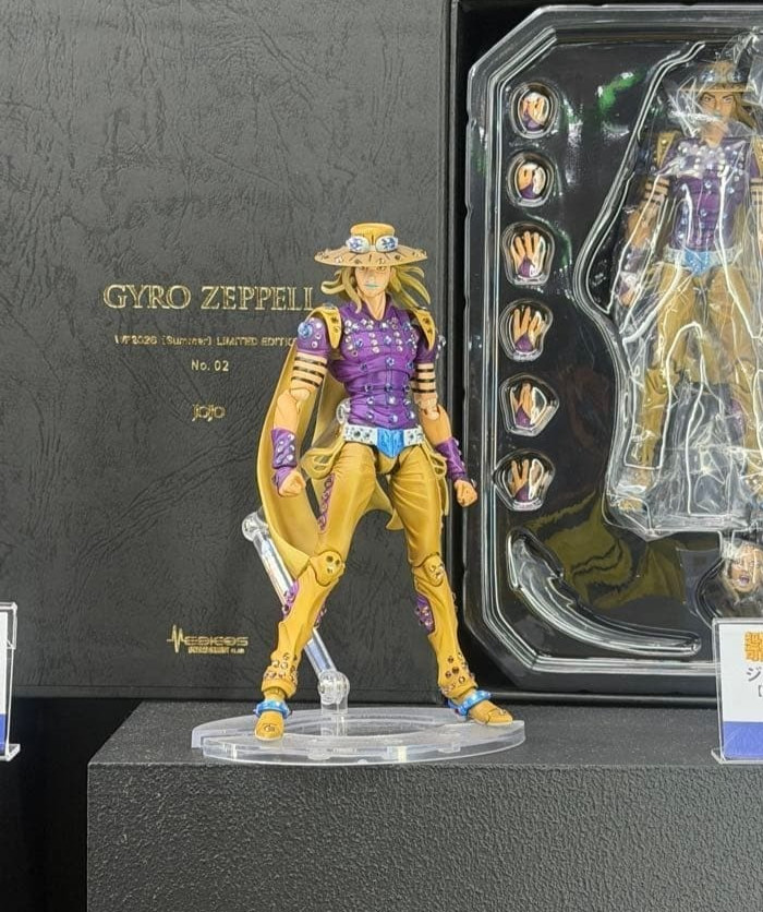 JoJo's Bizarre Adventure Gyro Zeppeli Ver. 1.5 Crystal Limited WF 2026 Summer JoJo's Bizarre Adventure Gyro Zeppeli Ver. 1.5 Crystal Limited WF 2026 Summer