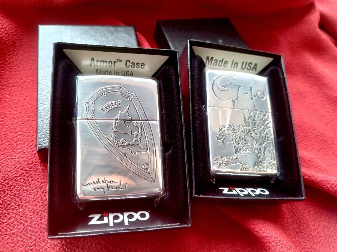 FF-XIV/ Godzilla-1.0/ZIPPO Oil Lighter FF-XIV/ Godzilla-1.0/ZIPPO Oil Lighter