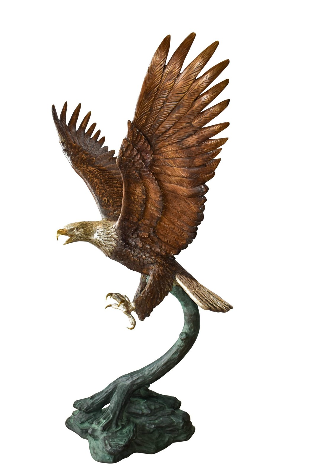 Large Bronze Eagle Statue Garden Sculpture 60 Large Bronze Eagle Statue Garden Sculpture 60