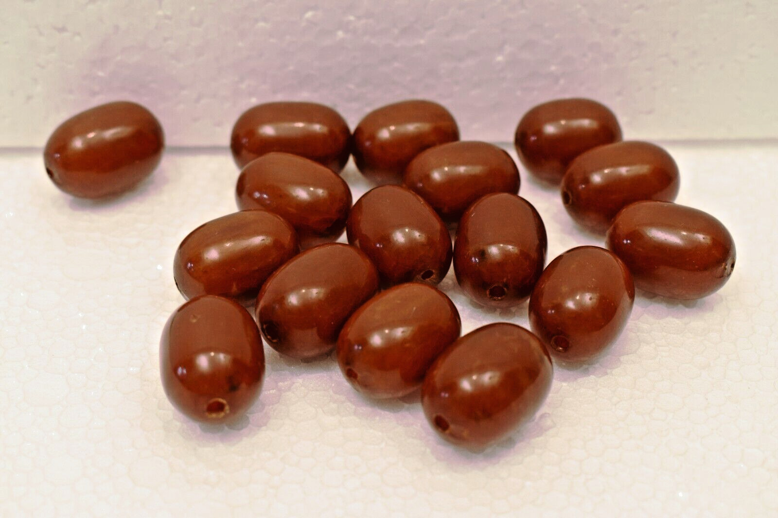 Antique Kerba Prayer Beads Original Islamic Genuine Amber Color 16Pc 93Grams Antique Kerba Prayer Beads Original Islamic Genuine Amber Color 16Pc 93Grams