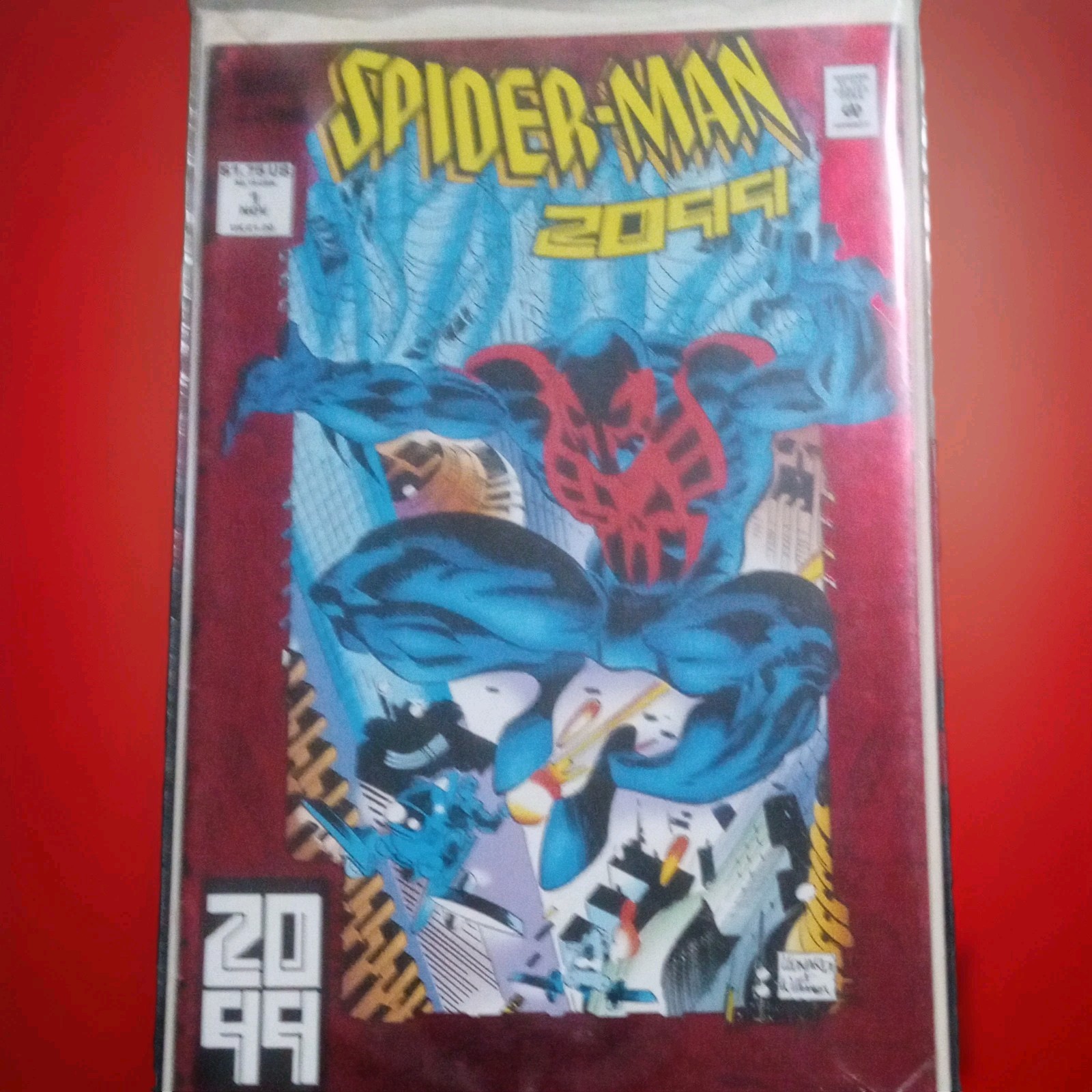 Spider-Man 2099 Issue # 1 Marvel Comics 1992 Vtg Disney Spider verse Nostalgia Spider-Man 2099 Issue # 1 Marvel Comics 1992 Vtg Disney Spider verse Nostalgia
