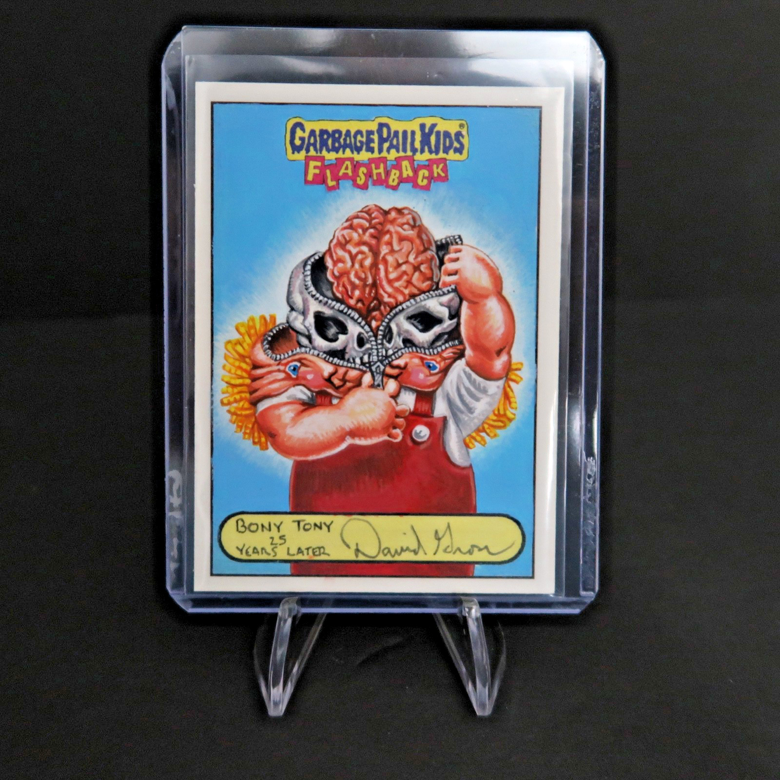 2010 TOPPS GARBAGE PAIL KIDS FB 1 BONY TONY SKETCH CARD BY DAVID GROSS CS 2010 TOPPS GARBAGE PAIL KIDS FB 1 BONY TONY SKETCH CARD BY DAVID GROSS CS