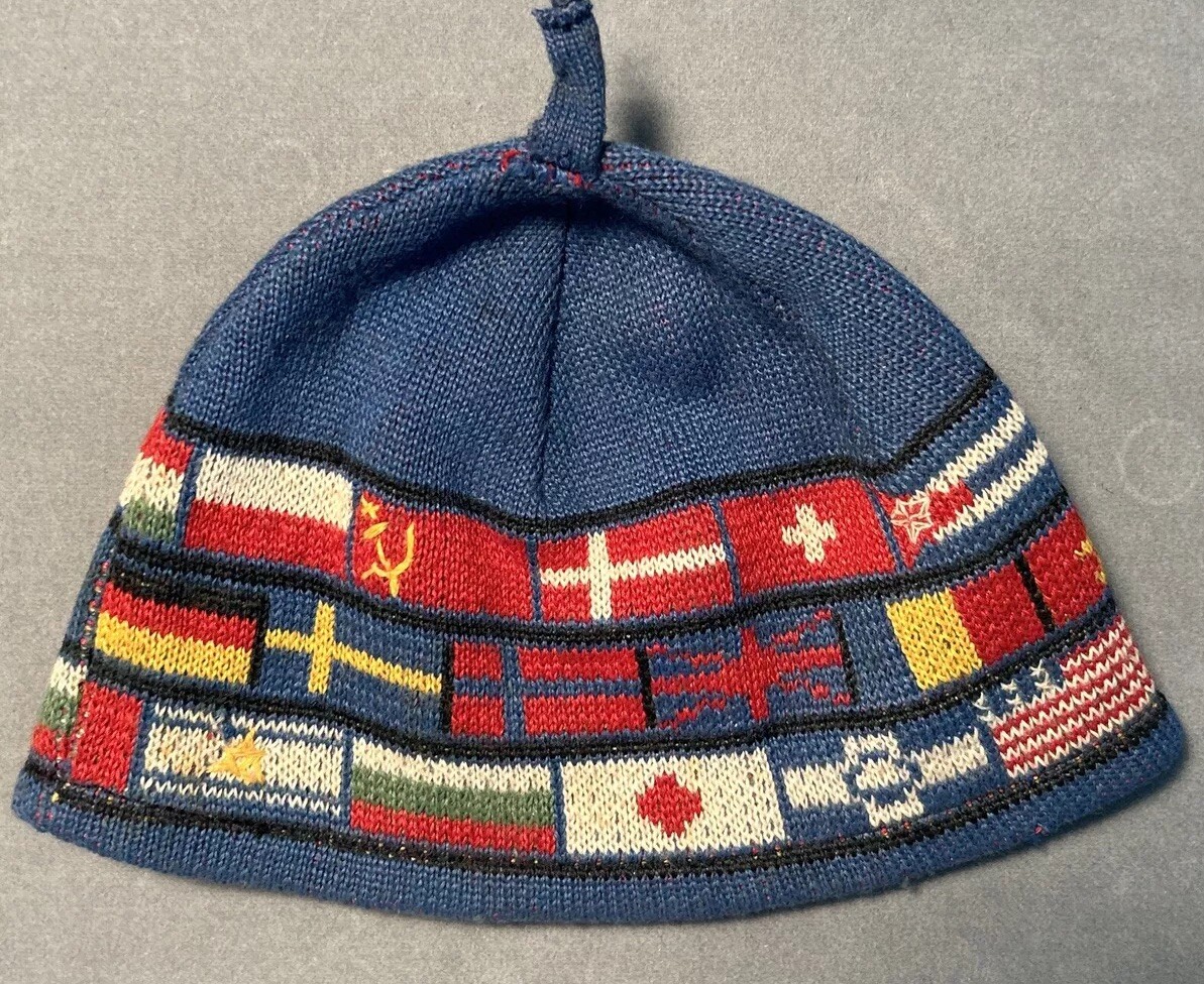 Rare 1951 World Festival East Berlin DDR Cold War Cap Knit Hat Free German Youth Rare 1951 World Festival East Berlin DDR Cold War Cap Knit Hat Free German Youth