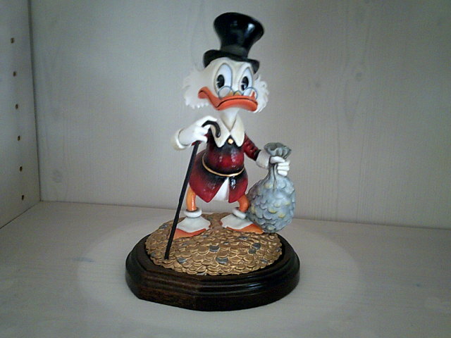 Carl Barks - The Quintessential Scrooge (1995) - Porcelain Figure 54 / 100 Carl Barks - The Quintessential Scrooge (1995) - Porcelain Figure 54 / 100
