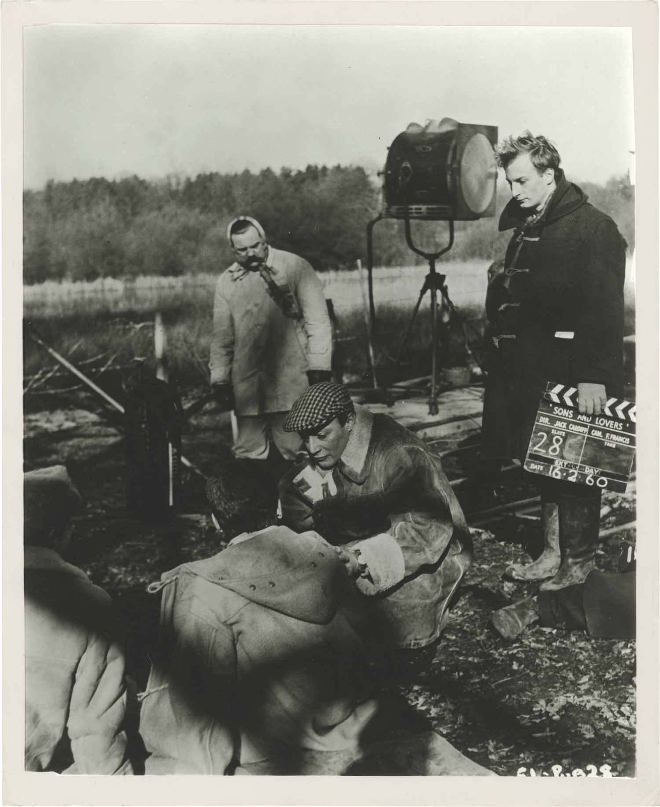 SONS AND LOVERS Original photograph of Jack Cardiff on the set of the #149358