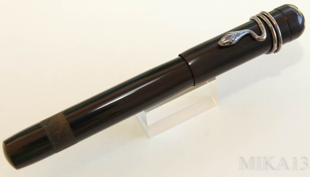 VINTAGE MONTBLANC SAFETY BHR FOUNTAIN PEN #12 - HUGE, PERFECT, RARE VINTAGE MONTBLANC SAFETY BHR FOUNTAIN PEN #12 - HUGE, PERFECT, RARE