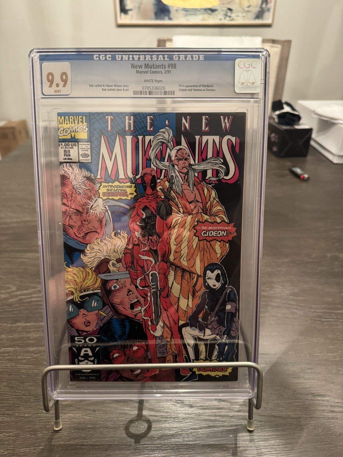 New Mutants #98 CGC 9.9 🔥 1st App Of Deadpool Only 12 Graded 9.9 New Mutants #98 CGC 9.9 🔥 1st App Of Deadpool Only 12 Graded 9.9