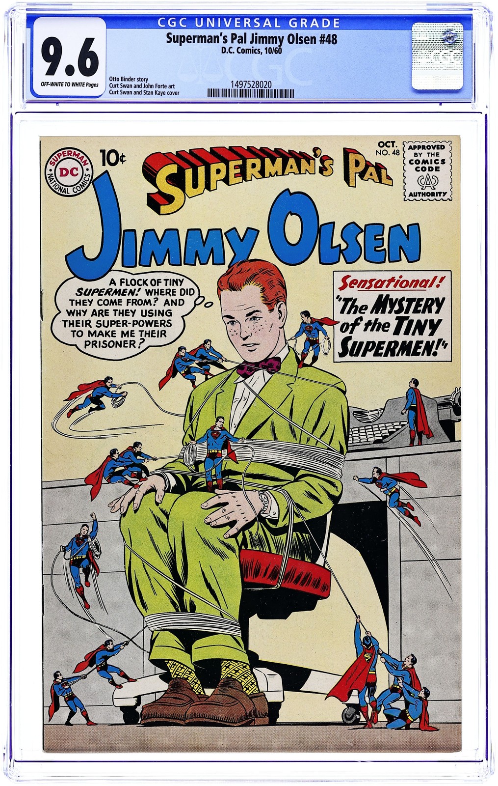 Superman's Pal Jimmy Olsen #48 CGC 9.6 1960 1497528020
