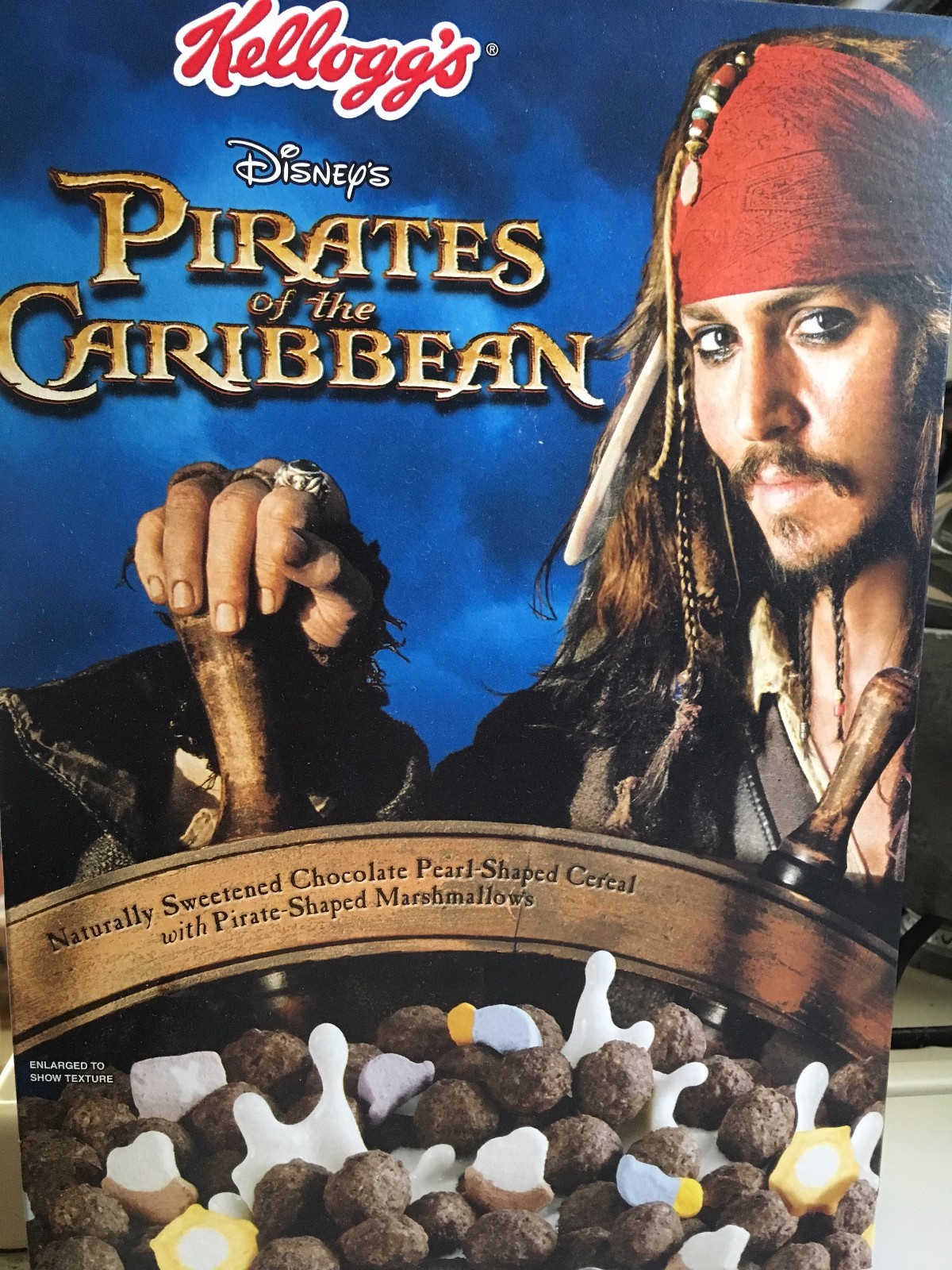 KELLOGG'S Pirates of the Caribbean Cereal 2006 SEALED KELLOGG'S Pirates of the Caribbean Cereal 2006 SEALED