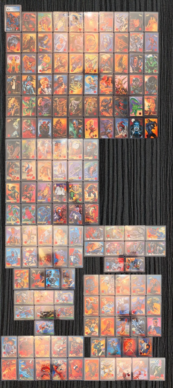 2017 Marvel Fleer Ultra Spider-Man 1995 FUSM Buyback COMPLETE MASTER SET #/29 2017 Marvel Fleer Ultra Spider-Man 1995 FUSM Buyback COMPLETE MASTER SET #/29