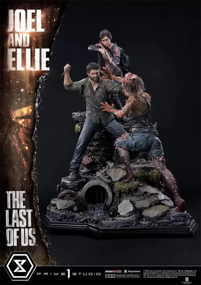 P 1 Studio The Last of Us Joel Eily 1/4 POLYSTONE Statue In Stock