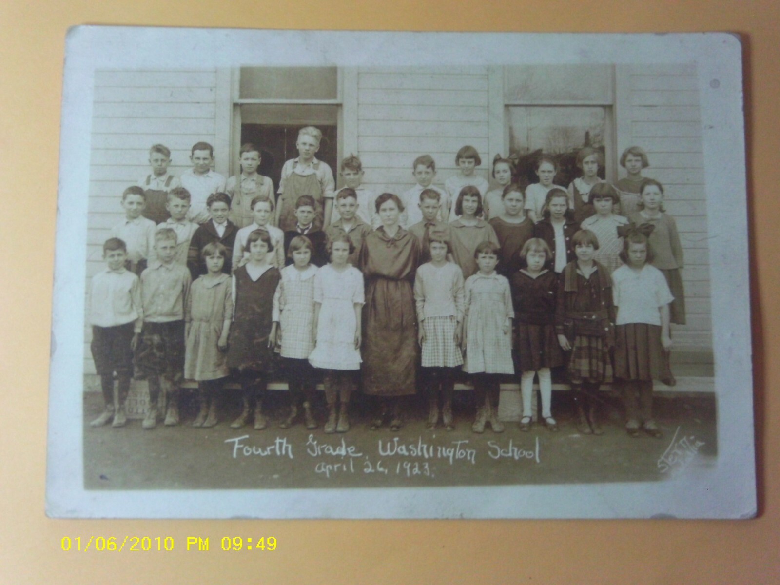 RARE 1923 RPPC SIZE PHOTO WASHINGTON SCHOOL TEACHER PUPILS STUDENTS SEDALIA MO RARE 1923 RPPC SIZE PHOTO WASHINGTON SCHOOL TEACHER PUPILS STUDENTS SEDALIA MO