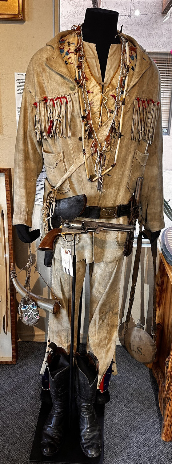 19c. Male Northern Plains US Army Cavalry Scout Outfit Native American Indian 19c. Male Northern Plains US Army Cavalry Scout Outfit Native American Indian