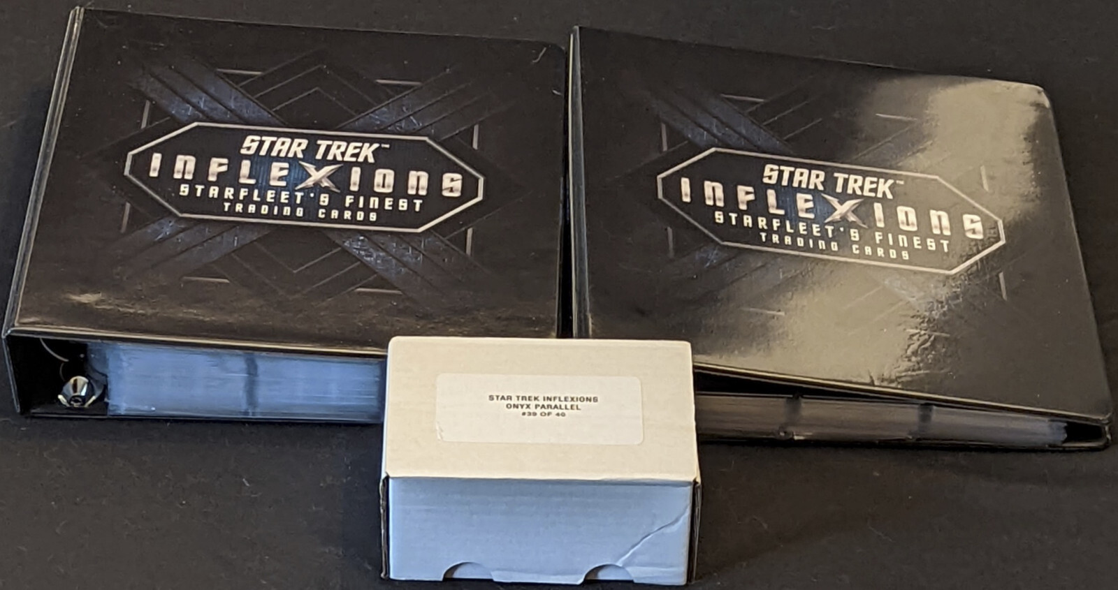2019 Star Trek Inflexions Non-Sketch Near Master Set Of 677 Cards 2 Binders, Box 2019 Star Trek Inflexions Non-Sketch Near Master Set Of 677 Cards 2 Binders, Box