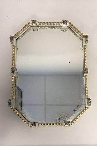 Large Royal Copenhagen Decoration tray with mirror/table garniture Large Royal Copenhagen Decoration tray with mirror/table garniture