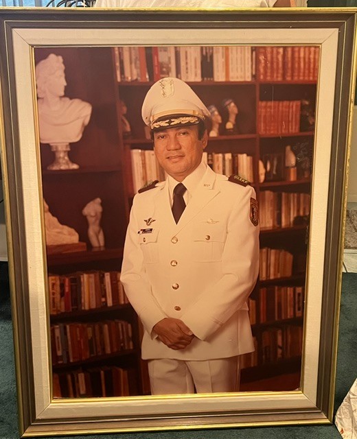 MANUEL ANTONIO NORIEGA Former Panama Leader Framed Life-Size Portrait  30x40