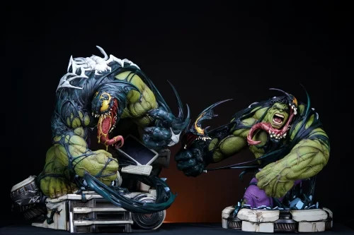 FM Studio Venomized Hulk 1/4 Resin Statue Have Substitute Bust