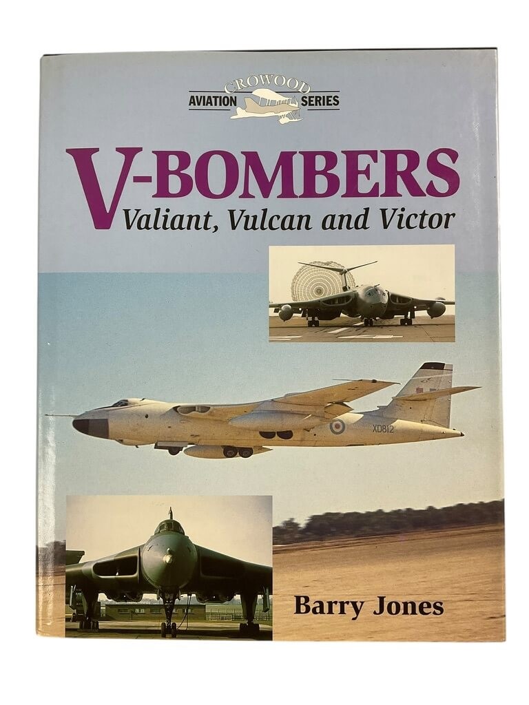 British RAF V-Bombers Valiant Vulcan and Victor Crowood Aviation Series New H...