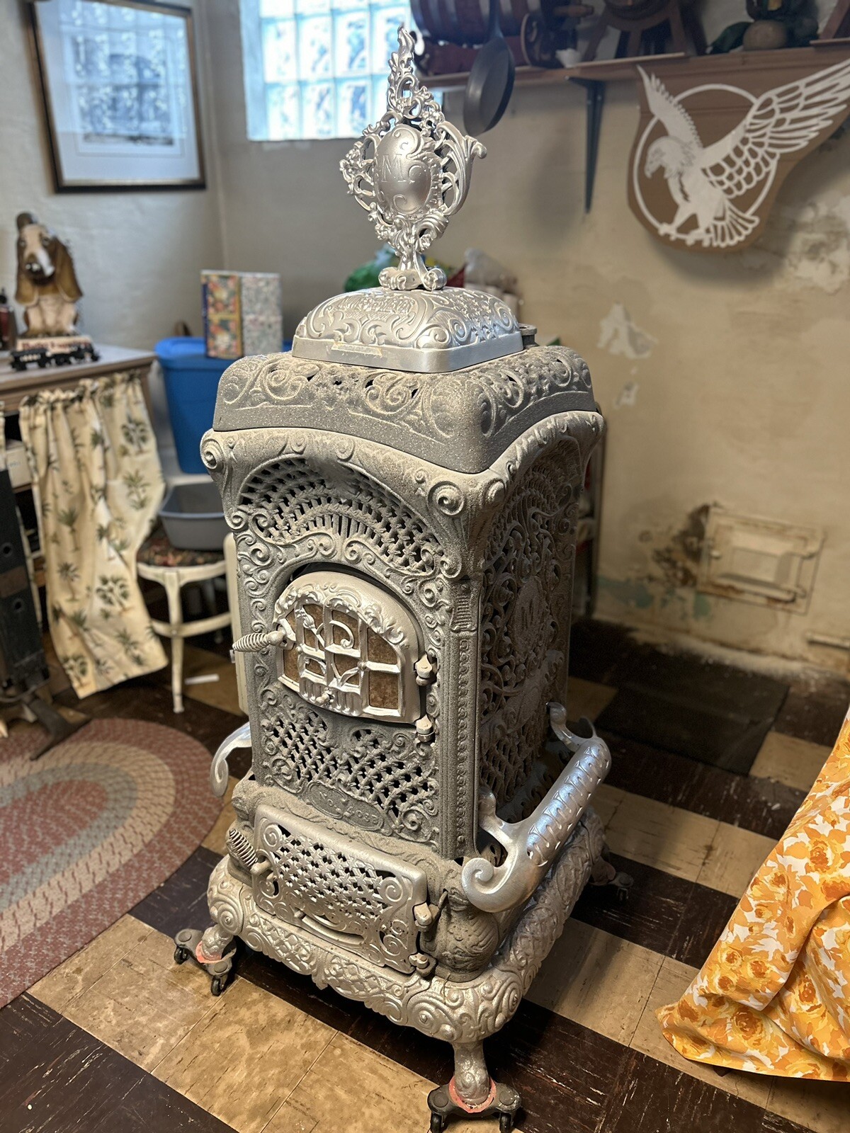 Moore Air Tight Heater No. 403b parlor stove