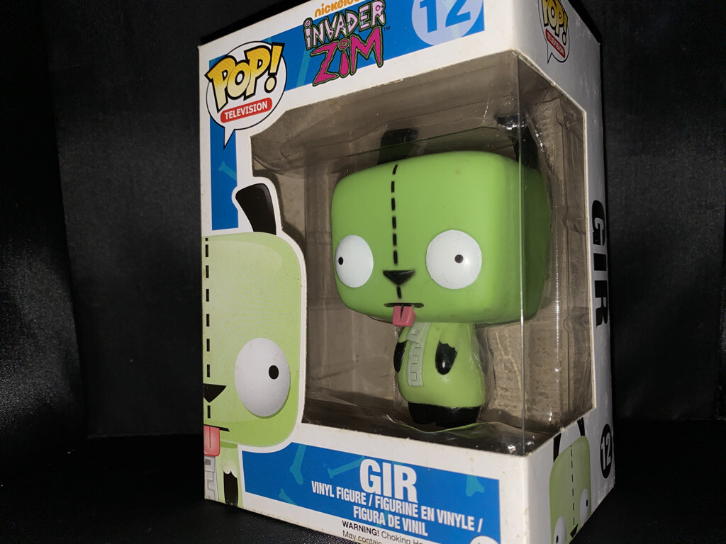 Funko POP Nickelodeon Invader Zim - GIR #12 RETIRED/ RARE w/ Protector Funko POP Nickelodeon Invader Zim - GIR #12 RETIRED/ RARE w/ Protector