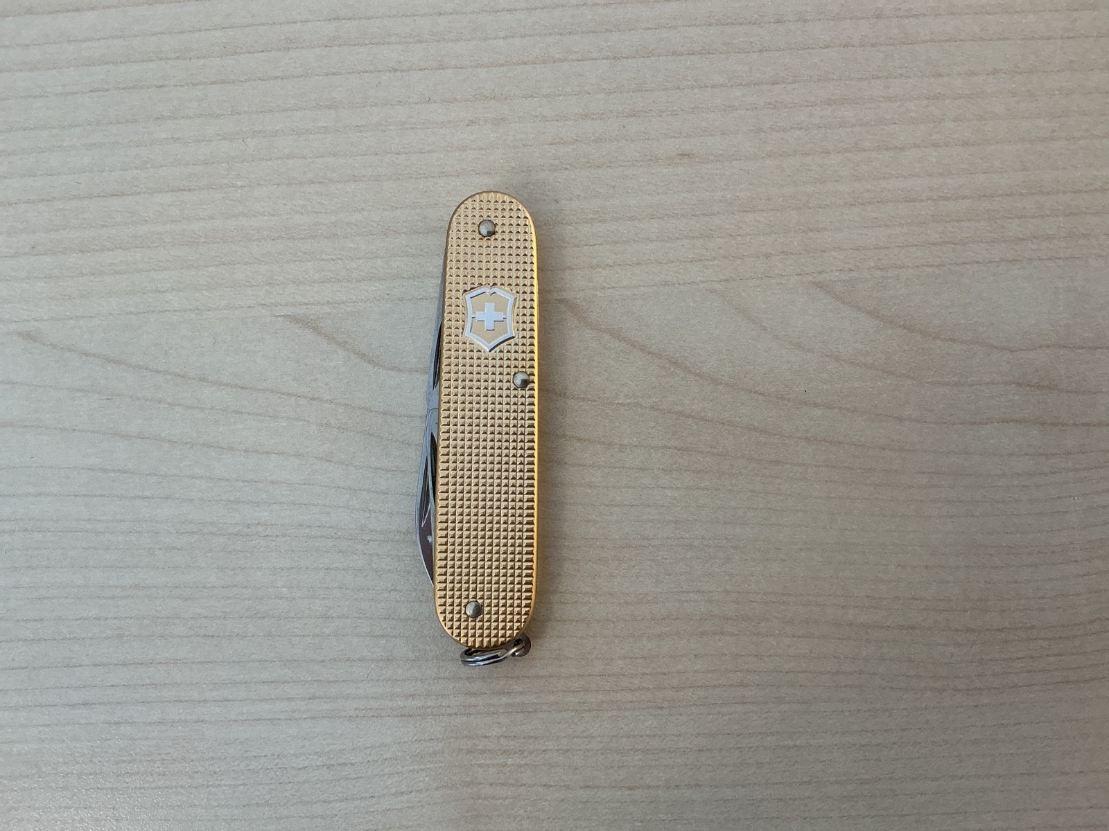 Victorinox 2019 Pioneer Alox Limited Edition Gold Swiss Army Knife Pocket w/ Box