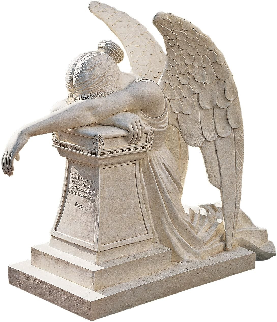 Elegant Angel of Grief Monument Statue for Estate Memorials Elegant Angel of Grief Monument Statue for Estate Memorials