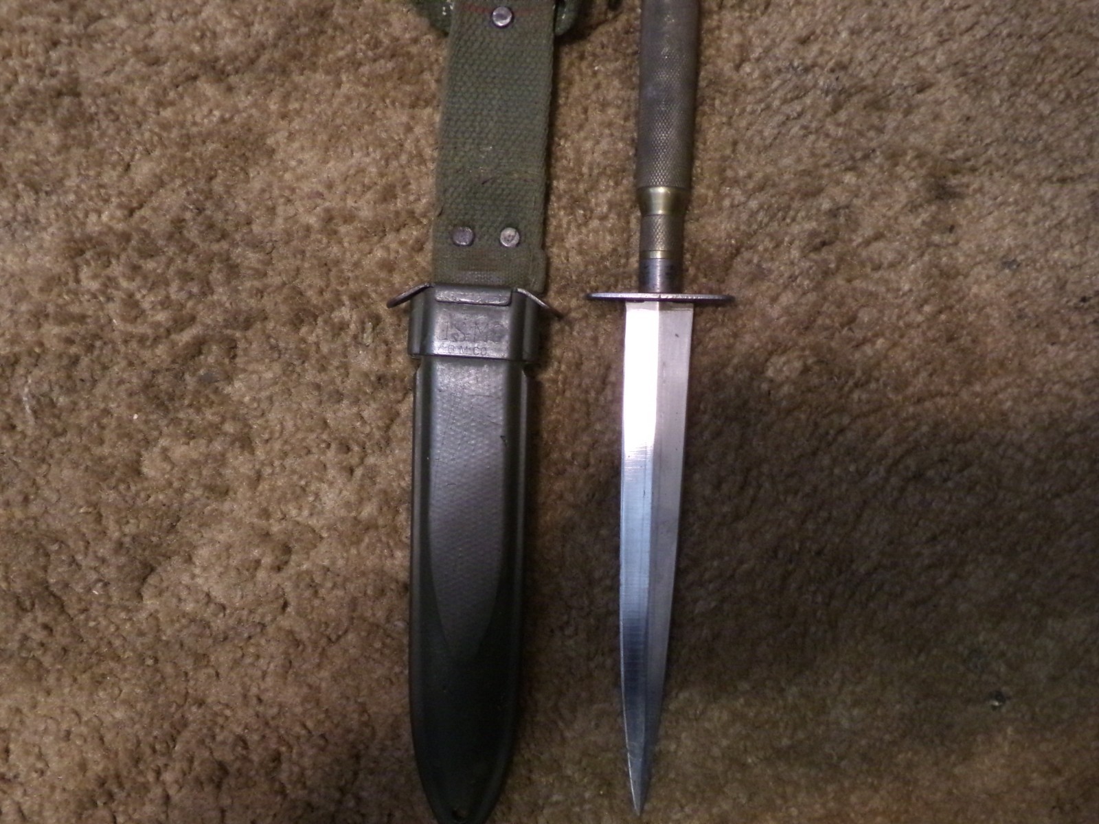 hand and custom made by navy machinists mate fighting knife hand and custom made by navy machinists mate fighting knife