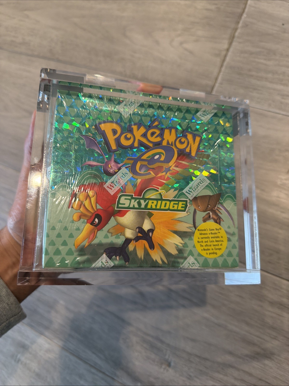 pokemon skyridge booster box sealed Contain Charizard Trooper pokemon skyridge booster box sealed Contain Charizard Trooper