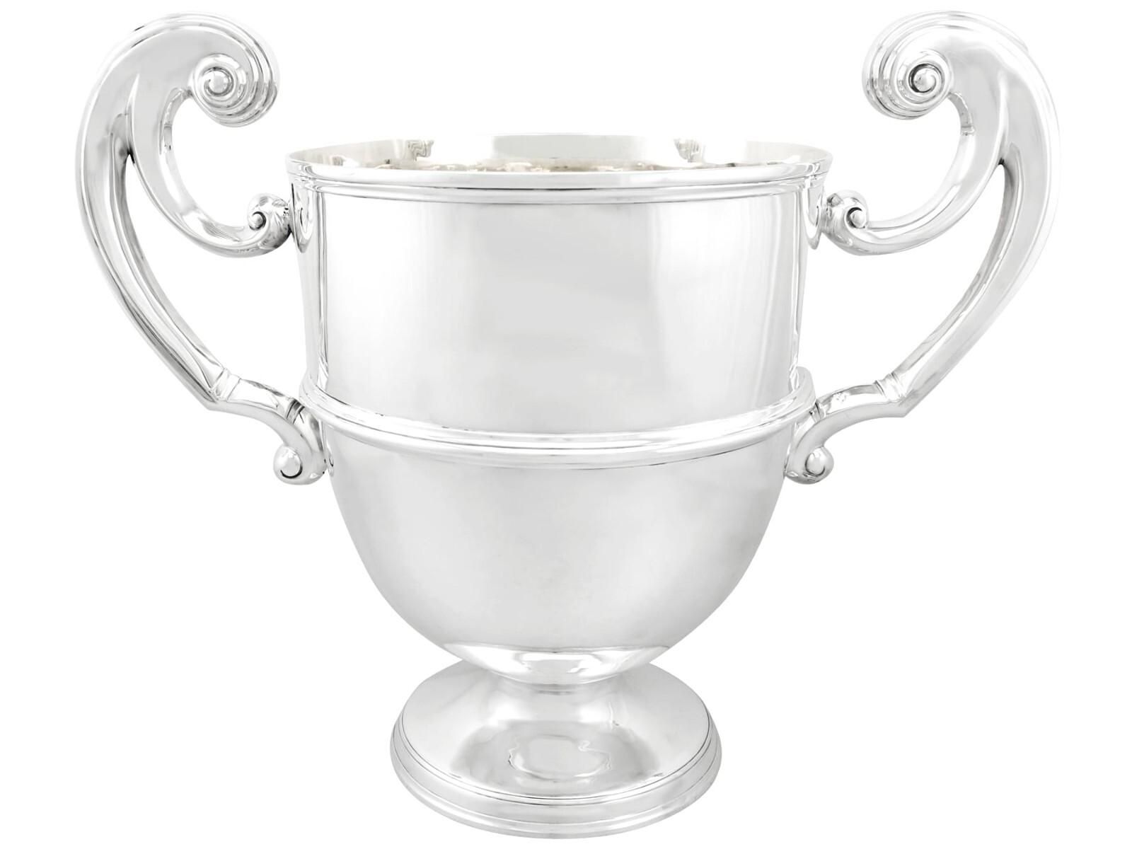 Victorian Sterling Silver Presentation Champagne Cup Victorian Sterling Silver Presentation Champagne Cup