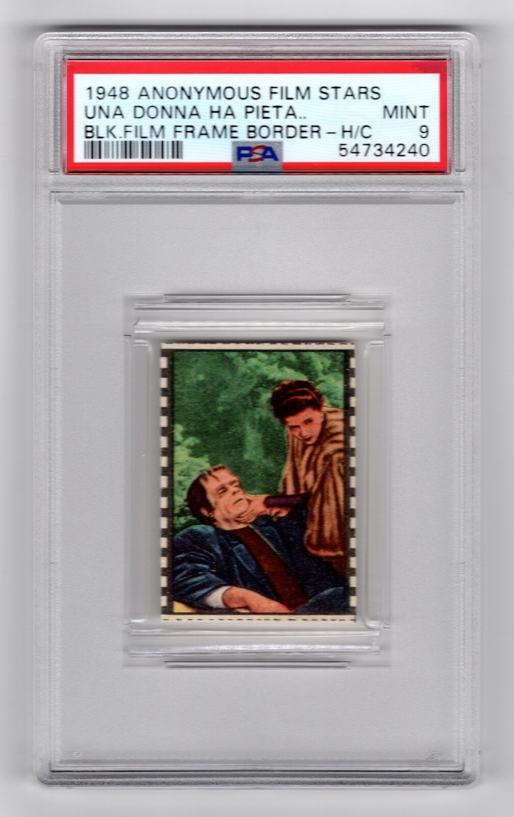 PSA 9 ABBOTT & COSTELLO MEET FRANKENSTEIN 1948 Anonymous Card Woman HIGHEST 1/1 PSA 9 ABBOTT & COSTELLO MEET FRANKENSTEIN 1948 Anonymous Card Woman HIGHEST 1/1