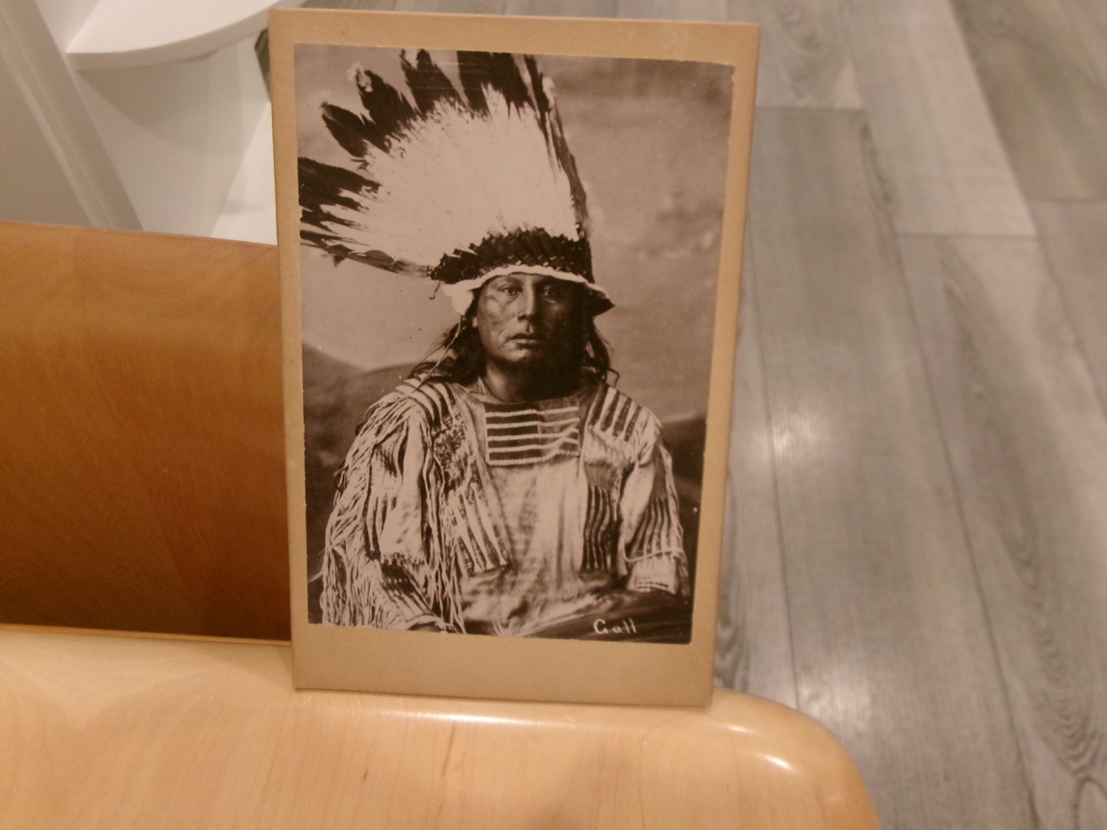 Sioux Indian Chief Gall cabinet card photo general Custer little big horn battle