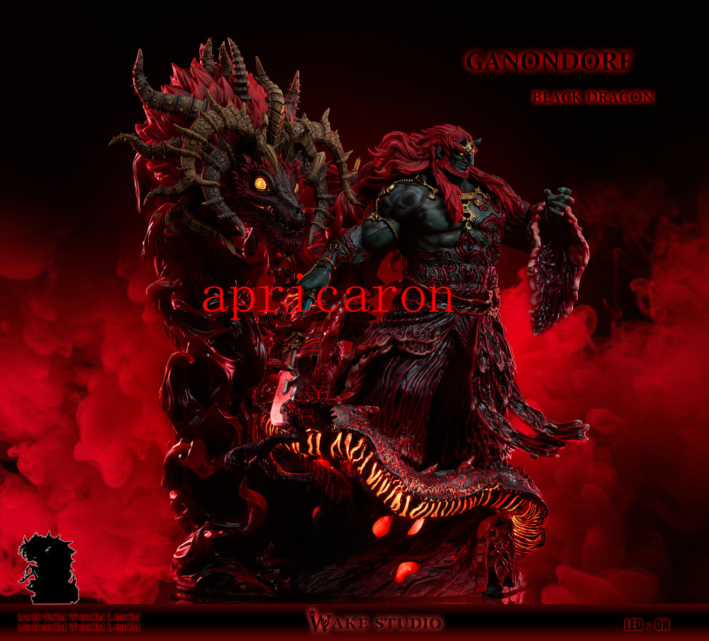 The Legend of Zelda Ganondorf 1/6 Scale Statue by Wake Studio Statue Model The Legend of Zelda Ganondorf 1/6 Scale Statue by Wake Studio Statue Model