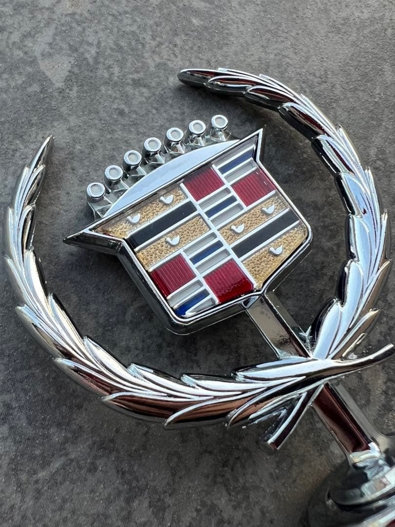 Excellent Cadillac Fleetwood Brougham Hood Ornament Mascot 1993 1996 Car Rare Excellent Cadillac Fleetwood Brougham Hood Ornament Mascot 1993 1996 Car Rare