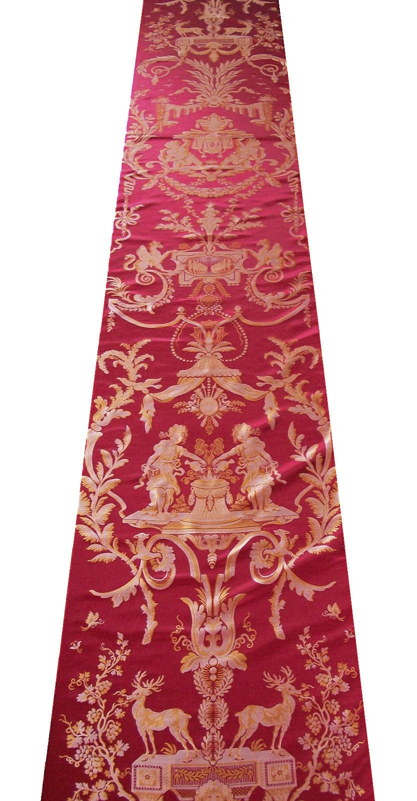 Vintage Venetian Renaissance Style Brocade Panels - 100% Silk - Italy - C.1970's Vintage Venetian Renaissance Style Brocade Panels - 100% Silk - Italy - C.1970's