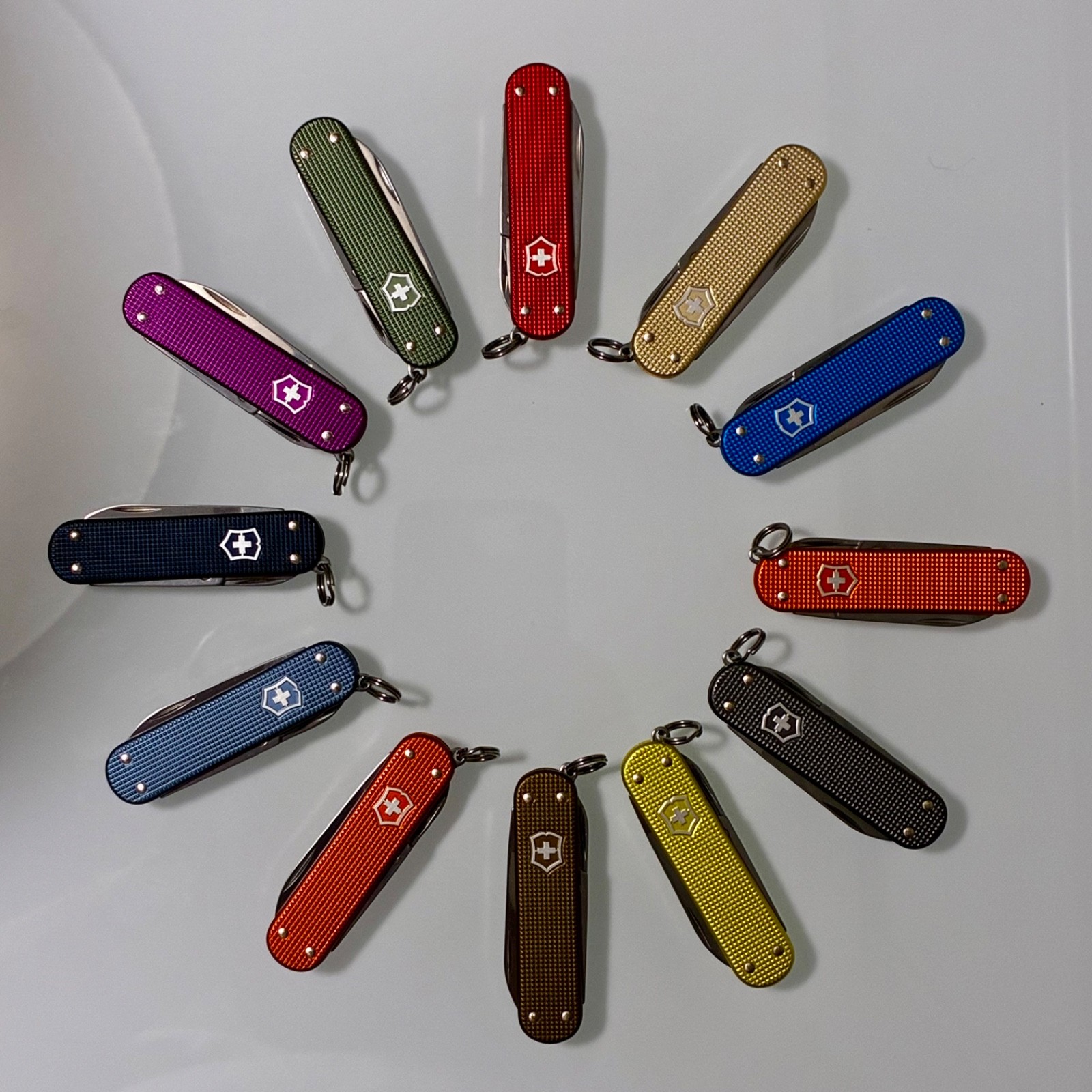 Victorinox Classic SD Alox Limited Edition 2015-2026 Full 12 Piece Collection