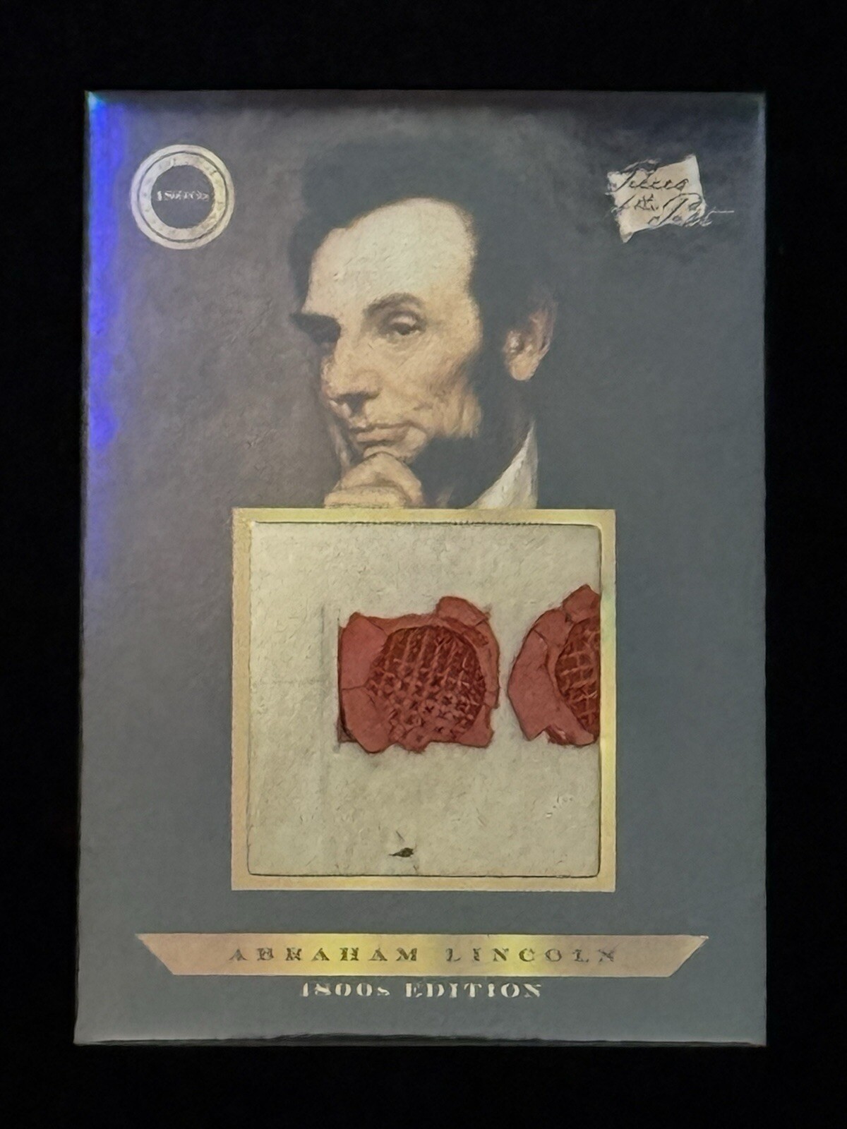 2024 Pieces Of The Past 1800’s Abraham Lincoln Dual Wax Seal Relic Rare Find