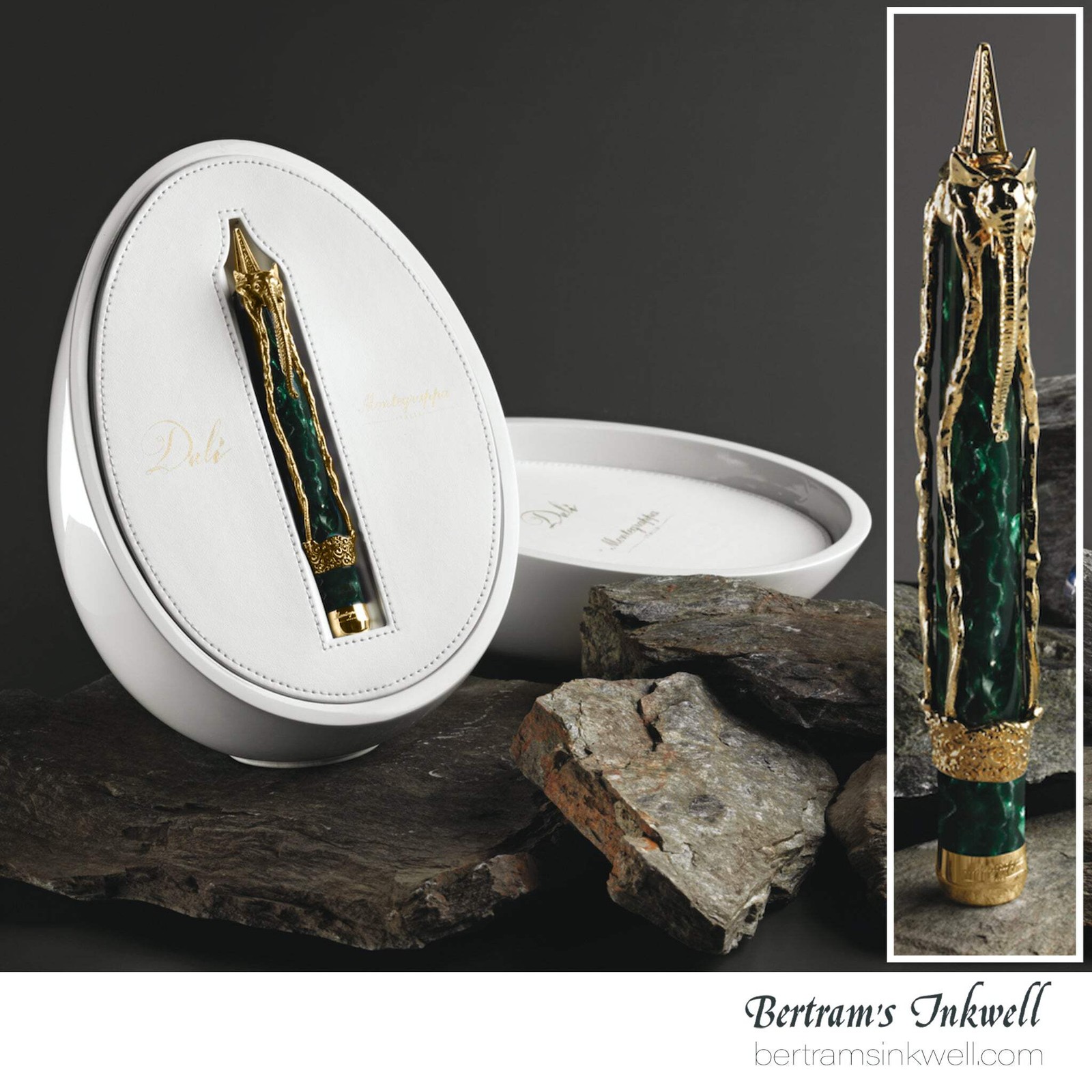 Montegrappa Salvador Dali 18K Gold Limited Edition Rollerball ISDSNRGM, 2013