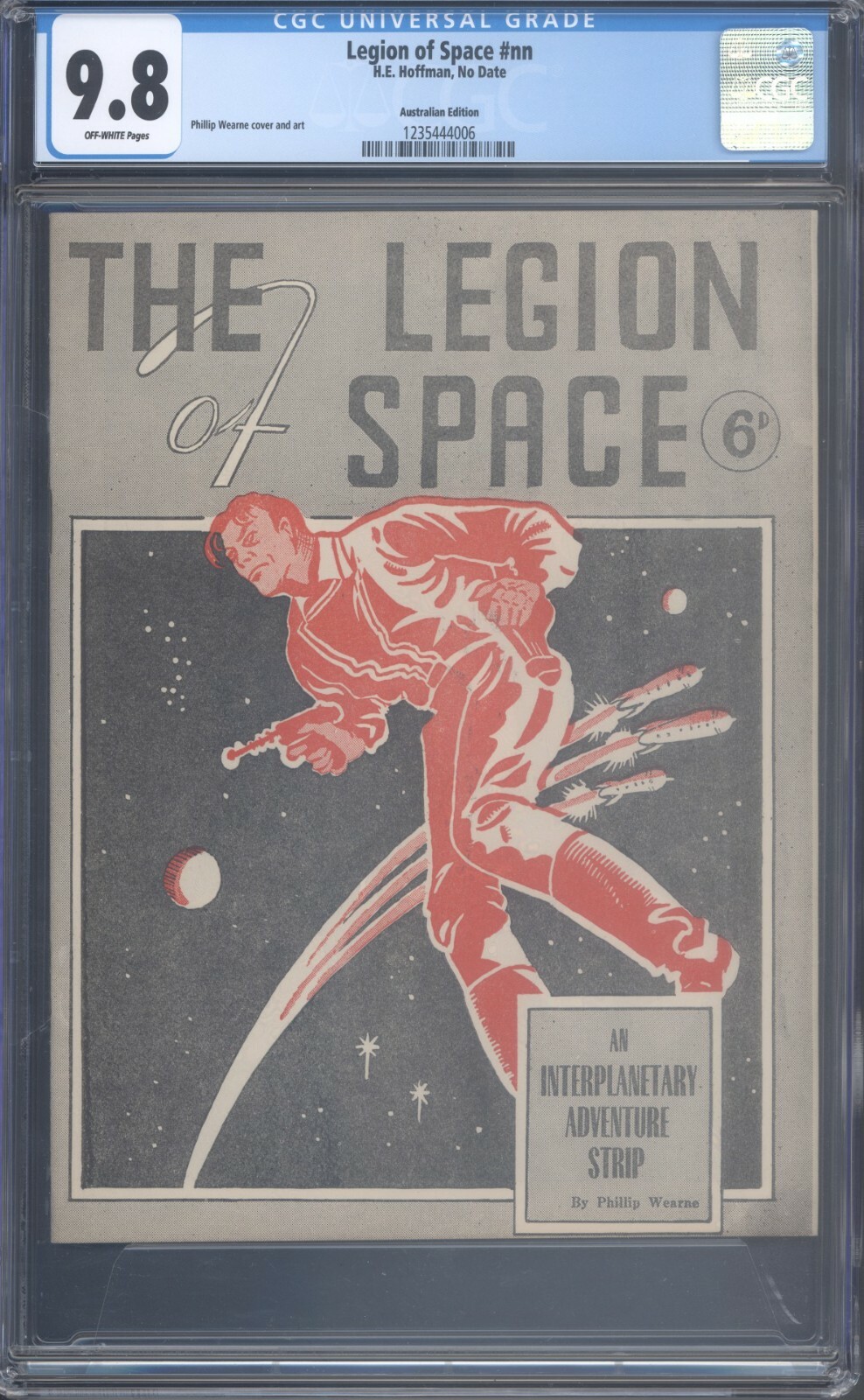 Legion of Space CGC 9.8 (1942) Only One in Existence Legion of Space CGC 9.8 (1942) Only One in Existence