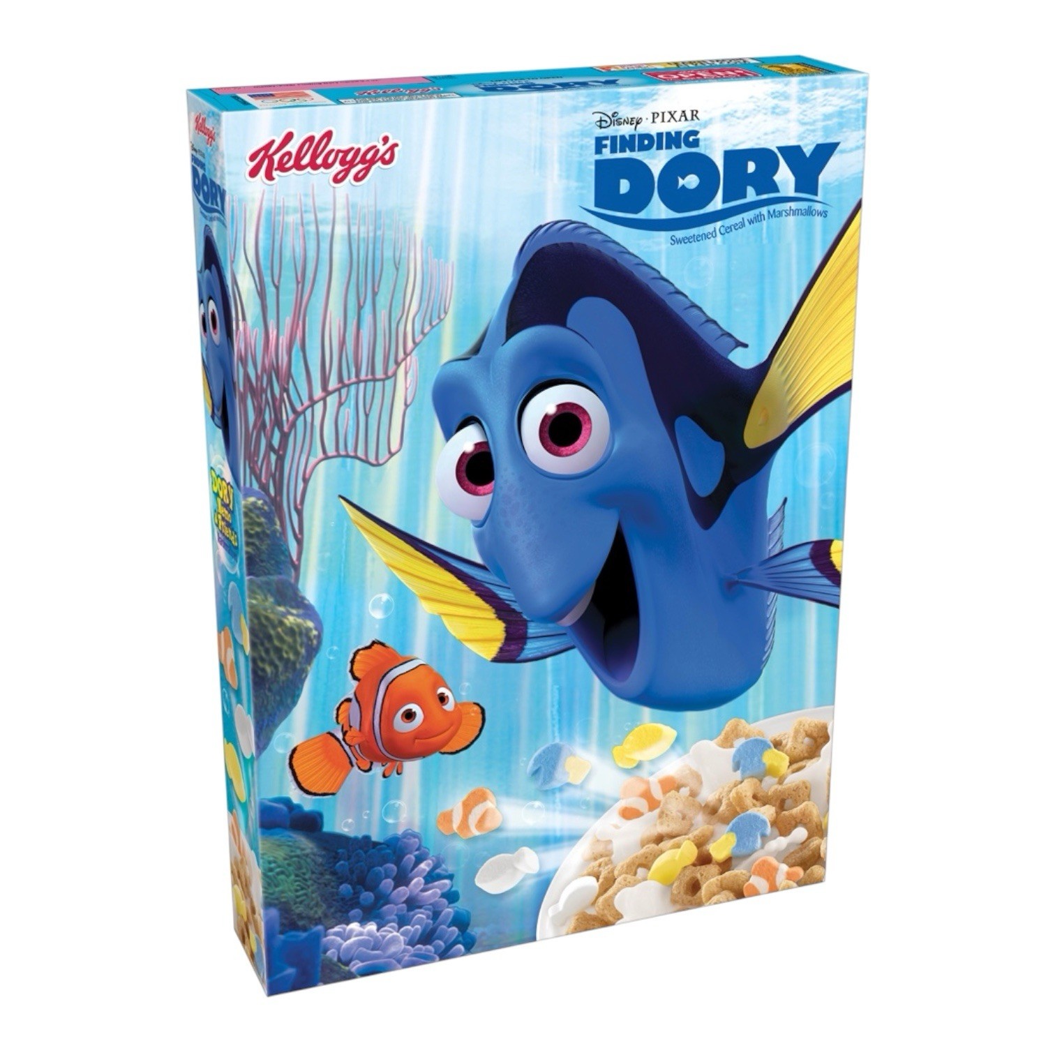 RARE Disney Pixar Finding Dory Holographic Collectible Cereal SEALED 2017 RARE Disney Pixar Finding Dory Holographic Collectible Cereal SEALED 2017