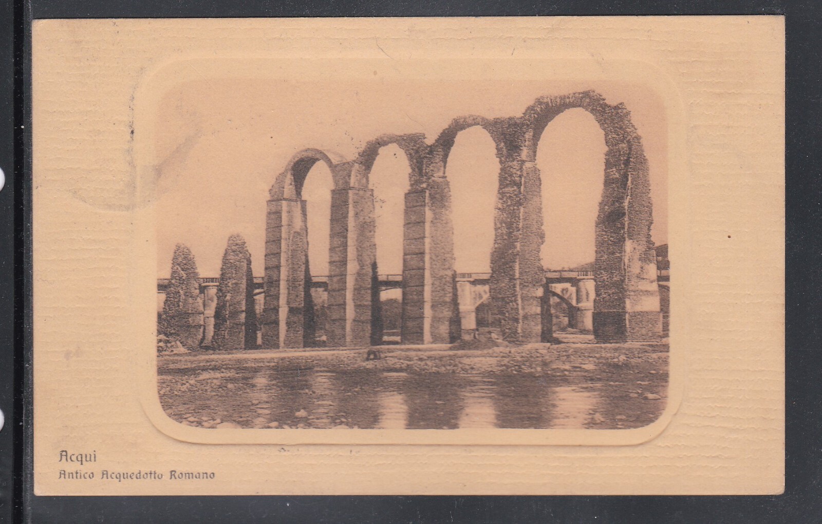 Postcard Acqui Ancient Roman Aqueduct AF1309 Postcard Acqui Ancient Roman Aqueduct AF1309