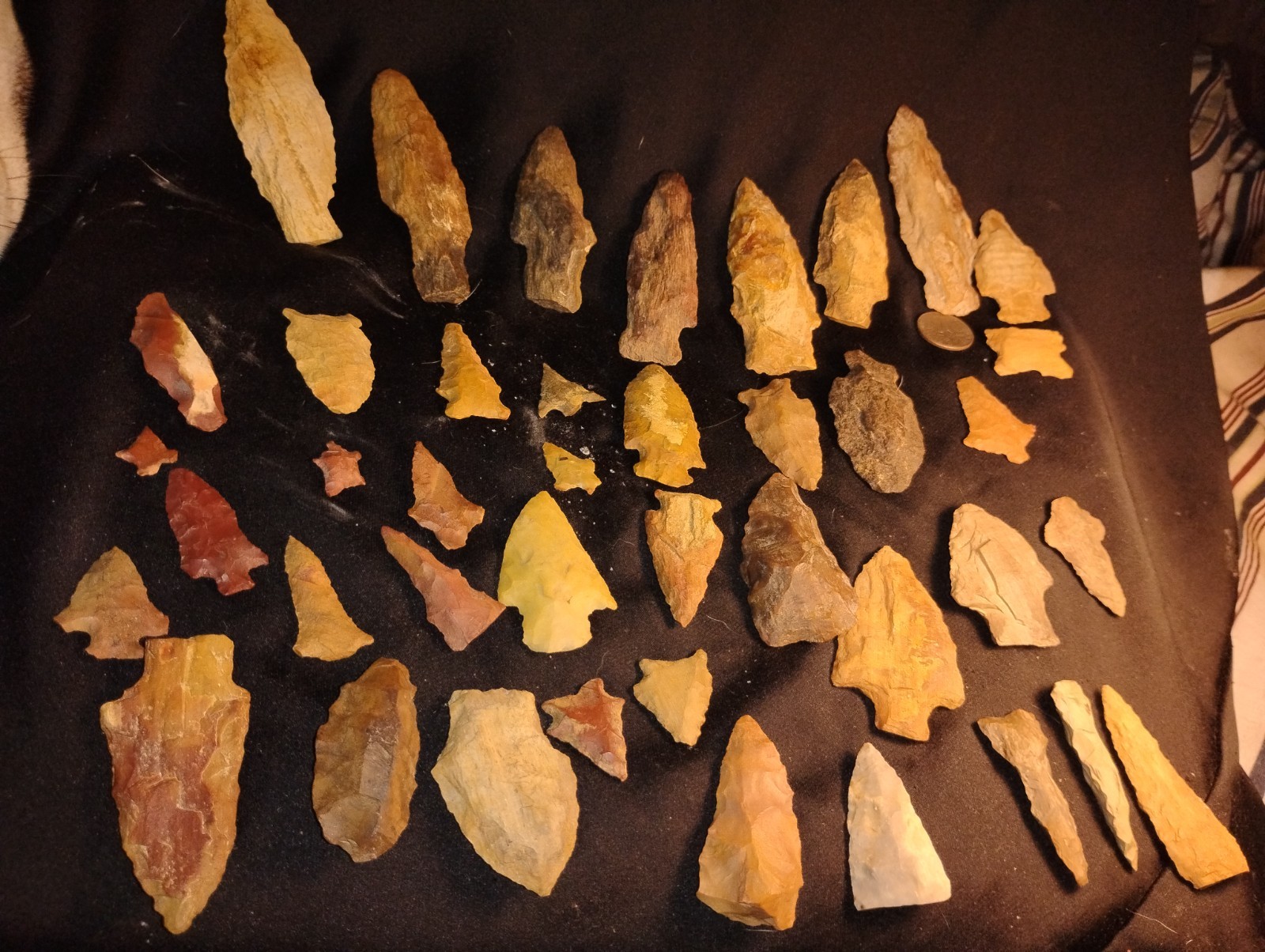 beautiful deep east Texas authentic arrowheads beautiful deep east Texas authentic arrowheads